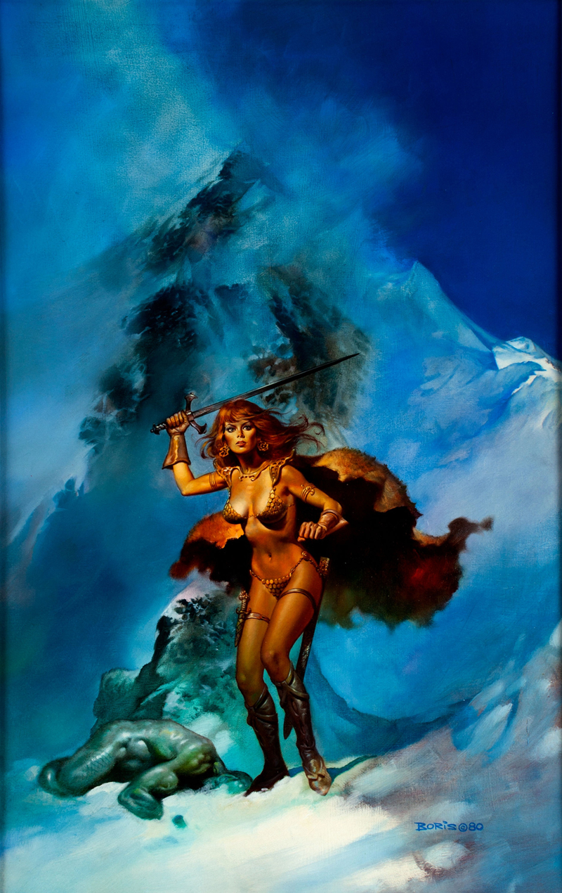 Illustration for article titled Glory And Thunder! You Could Own These Original Boris Vallejo Paintings